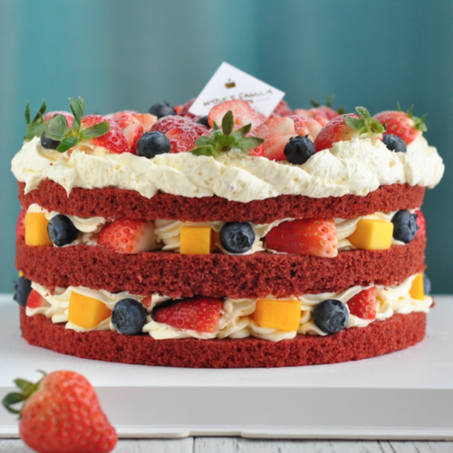 做生日蛋糕大红色怎么调色  水果调色？生日蛋糕水果有哪些材料-图1