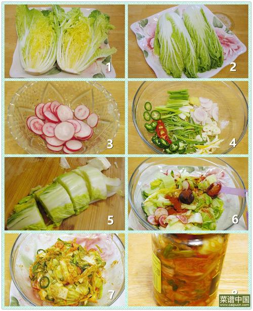家庭中泡菜的制作方法是：新鲜的蔬菜痉过整理、清洁后，放入彻底清洗并用白酒擦拭，过的泡菜坛中，然后向？（四川泡菜的制作方法视频）-图3